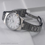 Monbrey MB1 L03 White metal bracelet quick release micro adjustment buckle