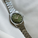 Monbrey MB1 L07 Olive Green watch metal bracelet quick release micro adjustment buckle